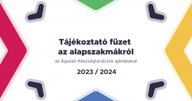 Megjelent a 2023/2024. évi Tájékoztató füzet az alapszakmákról