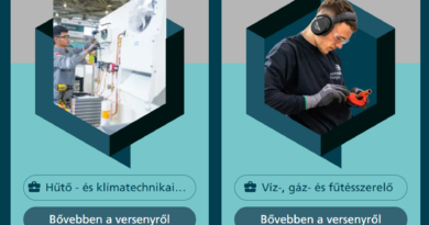 VERSENYFELHÍVÁS Junior Skills 2026 Víz-, gáz-, fűtésszerelő, valamint Hűtő-, és klímatechnikai szerelő szakmákban